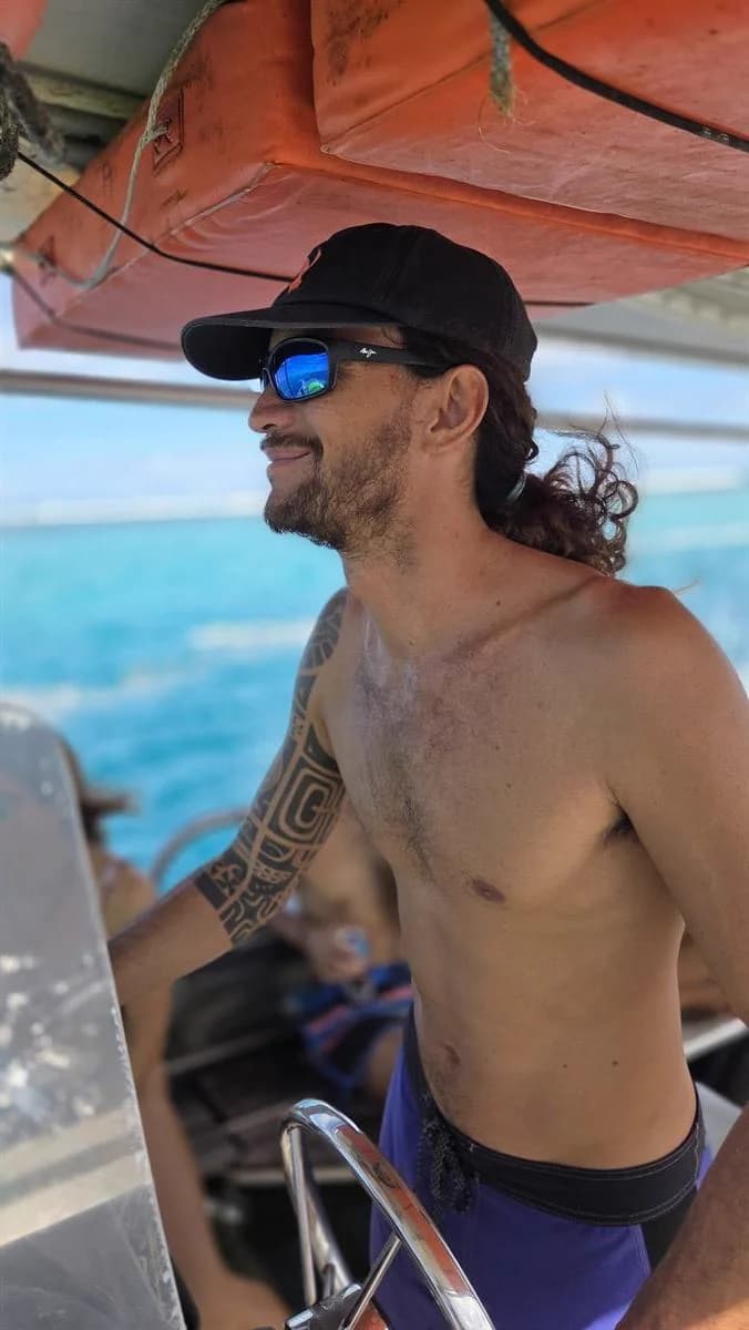 Tuterai, capitaine de Teahupo'o Native Excursions
